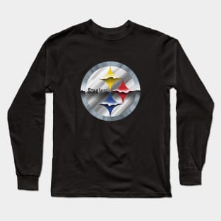 Steel city retro Long Sleeve T-Shirt